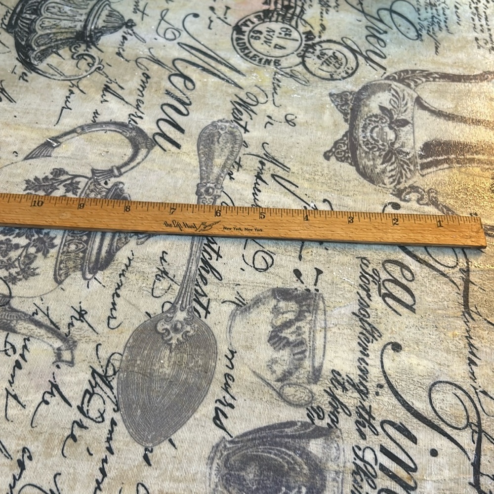 Left handed ruler